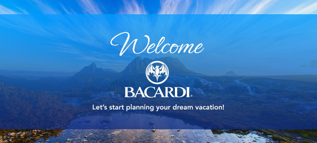 Welcome to Bacardi Martini